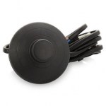 Шнур сетевой для бра с напольным переключателем (черный)